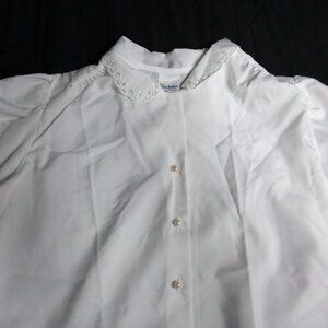 Deadstock Vintage New Fashion Lace Button Shirt
